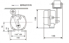 速度開關，測速傳感器XSAV11801（低速型）高低速速度開關