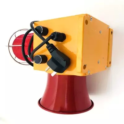 BSG-LED粉磨設備聲光報警器、CS116AL-D-24-R多種語音可選聲光報警器24V電壓生產(chǎn)