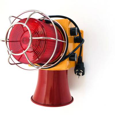 紅色醒目型防爆聲光報警器KCZ-W450B/T、交流220V25w聲光報警器MY-TBJ-150價格